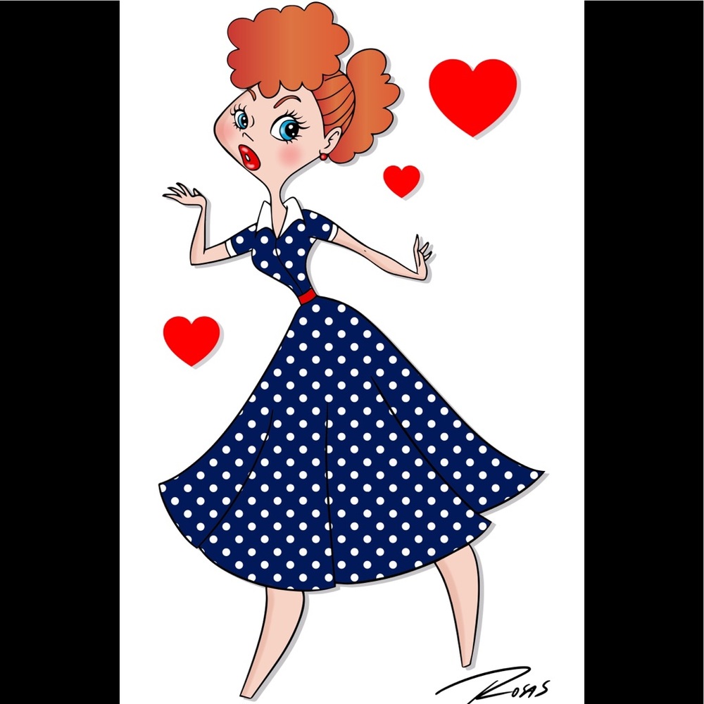 Love, Lucy Art Print